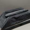 Leg Elevation Pillows, Wedge Pillow for After Surgery, Memory Foam Leg Support Adjustable, Comfort Care for Back Knee Hip Ankles Pain, Knee Pillow for Sleeping Blood Circulation Grey