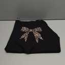 Hoodie for Girls Sweatshirt Cute Bow Graphic Kids Hoodies Long Sleeve Pullover Black B 11-12Y