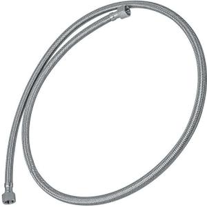 HFS(R) 3/8" Female SAE Stainless Steel Braided Hose 48" Length, w/PTFE Liner, 300PSI (48 inch)