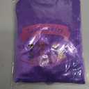 leegleri 6ft Purple Tutu Table Skirt Tulle Curly Willow Table Skirt for Rectangle &Round Tables, Tutu Ruffle Tablecloth for Purple Birthday Float Parade Christmas Graduation Mermaid Party Decoration