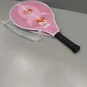 AMA SPORT Kids Tennis Racket 21 Inch Tennis Racket for Kids Girls Beginners Starter Junior Pink Racquet with Shoulder Strap Bag (Age 5-6)