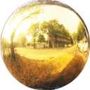 Big Shiny Balls Giant Inflatable Mirror Balls for Events & Decor - Party, Advertising, Shows, Stage Decoration - Hanging & Standing-Various Sizes & Colors - Gold (0.6m/1.97ft) (Pack of 3)