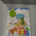 Fennoral 12 Pack Bunny Craft for Kids Make You Own Rabbit Foam Stickers Ornament DIY Easter Arts and Crafts for Party Decoration Easter Gifts