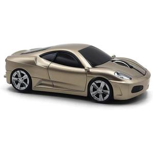 MGbeauty Wireless Mouse Sport Car Mouse Computer Optical Mice for PC Laptop MAC (Gold)
