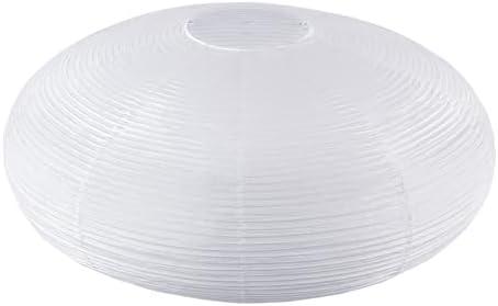White Oval Paper Lanterns-22 Large Hanging Paper Lantern Lamp, Chinese/Japanese Paper Lantern Pendant Light for Party Decoration, Wedding, Home Decor Ceiling Lampshade(1 Pack) White Oval Paper Lanterns-22 Large Hanging Paper Lantern Lamp, Chinese/Japanese Paper Lantern Pendant Light for Party Decoration, Wedding, Home Decor Ceiling Lampshade(1 Pack)