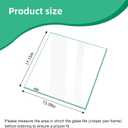 240350649 Glass Shelf Replacement for Frigidaire Shelf Replacement 17"x15" Fits for Frigidaire Crosley Replacement Shelves Fridge Glass Shelf Replacement Parts