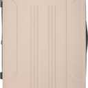 Travelers Club Chicago Plus Hardside Luggage, Mushroom, 20" Carry-On