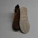 KEEN Utility Men's San Jose 6" Soft Toe Wedge Work Boots (11.5, Coffee Bean/Star White)