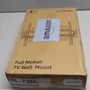 HOME VISION Full Motion TV Wall Mount for Most 32-85 inch TVs up to132 lbs, TV Mount Swivel and Tilt with Dual Articulating Arms, Wall Mount tv Bracket Max VESA 600x400mm, Fits 8" 12" 16" Wood Studs