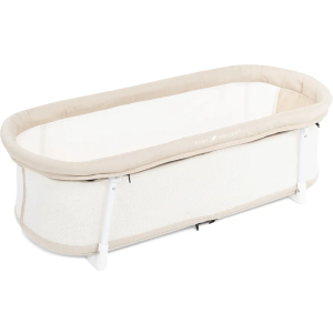 Baby Delight Snuggle Nest Bassinet, Portable Baby Bed, for Infants 0 – 5 Months, Organic Oat