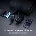 Turtle Beach Stealth 500 Wireless Gaming Headset Licensed for Xbox Series X|S, Compatible with Xbox One, Bluetooth, PC, Mobile, 40 Hr Battery, Memory Foam Cushions, Flip-to-Mute Mic, Black