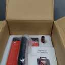 5 Ton Portable Hydraulic Heat Press Machine 2.3 x 4.7 Inch Dual Heating Plate, red/black