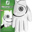 3 x FootJoy Men's WeatherSof Golf Glove, Medium-Large (White)