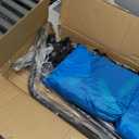 Swing Stand Frame with Sensory Pod Swings and Chair, Sensory Swing Set, X-Shaped Swing Frame, Heavy-Duty Metal Hammock Chair Stand for Adults Indoor and Outdoor 330LBS(Blue)