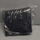 Woven Rope Laundry Basket, 58L Tall Laundry Hamper for Blanket Storage, Large Baby Nursery Basket for Laundry, Decorative Clothes Hamper for Bedroom, Living Room and Bathroom, Black