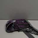 Waist Pack with Water Bottle Holder for Running Walking Hiking Fanny Pack Hydration Belt (Purple)
