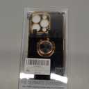 LeYi for iPhone 16 Pro Case: with 2 Pack Tempered Glass Screen Protector and 360 Rotatable Ring Holder Magnetic Kickstand, Plating Rose Gold Edge Protective for iPhone 16 Pro Case, Black