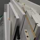 Medicine Cabinet, Wooden Bathroom Wall Cabinet with 2 Doors, Adjustable Shelves & Towel Bar, Over Toilet Storage Cabinet Wall Mounted for Kitchen & Laundry, White