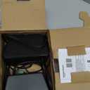 Amazon Basics USB-Powered Computer Speakers with Volume Control for Desktop or Laptop PC, Compact Size, Headphone Jack, Portable, Plug-N-Play, Black (1-Pack)