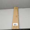 Decopolitan 5/8" Cap Curtain Rod Set, 28 to 48 Inches, Black