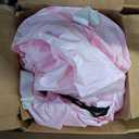 9FT 100% PVC Pink Bounce House ，Inflatable Bounce House for Kids 3-6
