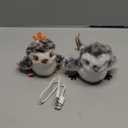 Potaroma Cat Toys 2 Pcs Flapping Sandpiper Pair-Mate, Lifelike Birds Chirp, Chargeable Touch Activated Kitten Fun Interactive Kitty Exercise with Catnip for All Breeds