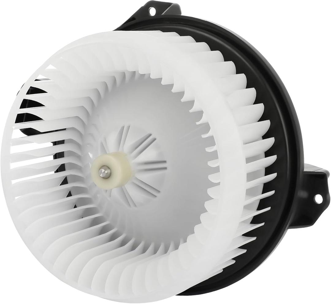 SCITOO 700308 HVAC Blower Motor Fit for 2014-2017 for Jeep Wrangler,2018 for Jeep Wrangler JK,2014-2018 for Ram 1500,68232369AA; PM4104;A/C Heater Blower Motor with Fan Cage Air Conditioner