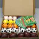 Valentines Day Gifts for Kids 30Pack Valentines Cards With Sports Squeeze Balls Valentines Exchange Cards for Boys Girls School Classroom Prizes Party Favors