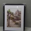 12x16 Picture Frame, Photo Frame Display 9x12 Pictures with Mat or 12x16 without Mat, Hang on the Wall, Black