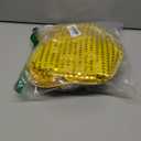 Kids Dance Hip Hop Jazz Costume Boys Sequin Vest Hat Glasses Set for Dance Party 3-12 Years (Gold)