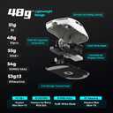 ATK VXE Dragonfly R1 SE+ Wireless Gaming Mouse, PAW3395 SE Sensor, DPI up to 18,000, 55g Lightweight, 70 Hr Battery Life, Tri-Mode 2.4G/Bluetooth/Wired - Black