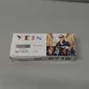 YEIN Bifocal Reading Glasses with Clear Lenses, Spring Hinge Blue Light Blocking Glasses +0.50