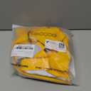 NACOCO Large Dog Raincoat Adjustable Pet Water Proof Clothes Lightweight Rain Jacket Poncho Hoodies with Strip Reflective (L, Yellow) (Large (Pack of 1))