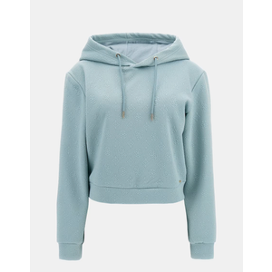 Guess Peony Logo Ocean Hoodie Sweatshirt , Size M