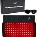 UTK Red Light Therapy Pad for Body Pain Relief, LED 660850nm Wearable Wrap Deep Therapy Belt with Timer Function Relieve Back Shoulder Pain