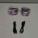 EverBrite Rechargeable Headlamp, 2 Pack Kids Headlamp with White/Red/Green Light and Memory Function, Head Lamp for Adult and Kid with 5 Modes, 120 Adjustable LED Headlamp for Camping, Running-Pink