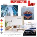 300 Pcs Red Wire Connectors Nuts Electric Wire Caps Insulating Insert Twist Electrical Connectors for Quick Connection (18-10 AWG)