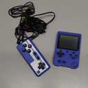 Handheld Game Console, Preloaded 500 Retro Video Games, Portable Game Player with Rechargeable Battery 3.0" LCD Screen, Support for TV and Two Players,Suitable for Boys and Girls (Blue)