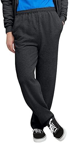 Hanes Mens EcoSmart Best Sweatpants, Athletic Lounge Pants with Cinched Cuffs, 1 Or Pack, 3XL