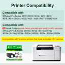 962XL Ink Cartridges Combo Pack Replacement for HP 962XL 962 Black and Color Ink Cartridges Work for hp officejet pro 9010 9015 9018 9020 9025 9026 9019 9012 9013 9014 9016 9022 9023 Printer (4 Pack)