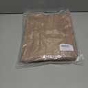 ZAFUL Women's V Neck Cable Knit Sweater 2025 Fall Pullover Long Sleeve Ribbed Loose Top Casual Outfits (Khaki)