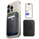 ESR Geo for MagSafe Wallet with Find My Functionality, RFID Blocking, 5 Card Holder for Phone Case, Strong Magnetic Wallet for iPhone 17e/17/16/15/14/13/12 Series, Not for Mini, Black Carbon Fiber