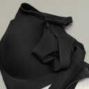 COCOMARTS Jelly Bras for Women No Underwire Seamless Push Up Comfortable Tshirt Everyday Deep V Bra with Support and Lift (XX-Large, Dark Black)