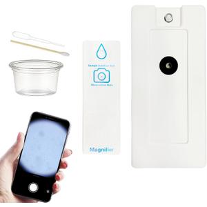 Magnifying Glass, Magnifier Complete Set,Handheld Outdoor Magnifying Glass for Adults (White)