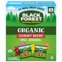 Black Forest Organic Gummy Bears Candy, 0.8 Ounce Pouches (65 Count) (EXP 10/20/26)