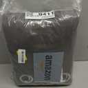 NICETOWN 100% Blackout Blinds, Set of 2, 52 inches x 102 inches, Laundry Room Decor Window Treatment Curtains for Large Patio Sliding Door, Thermal Insulated Grey Curtains for Bedroom