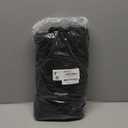 Smiry Spandex Tablecloth, Elastic Fitted Stretch Tablecloth for 6FT Rectangle Tables, Waterproof Washable Table Cover Skirt for Outdoor, Wedding, Banquet & Parties (Black, 72Lx30Wx30H Inch)