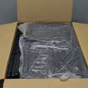 BYCY Medium 4 Drawer Clear Stacking Desktop Organizer for Office Supplies,Stackable Storage Drawers Plastic Storage Bins For Kitchen Cabinets, Pantry, Home Organization (Black, Medium 4Drawer)