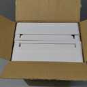 DEKAVA Cabinet, 2 Pack Under Sink Organizer, 2 Tier Sliding Bathroom Kitchen Organizer, Large White ABS Baskets, Easy Install & Clean, White