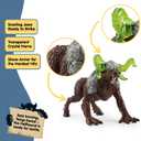 Schleich Eldrador Creatures - 5PC Fantasy Creature Set - Ice Wolf, Lava Hound, Rock Beast and Sword Figure Playset - Animal Monster Figurines for Boys and Girls - Durable Toys for Kids Ages 7+ | 72179